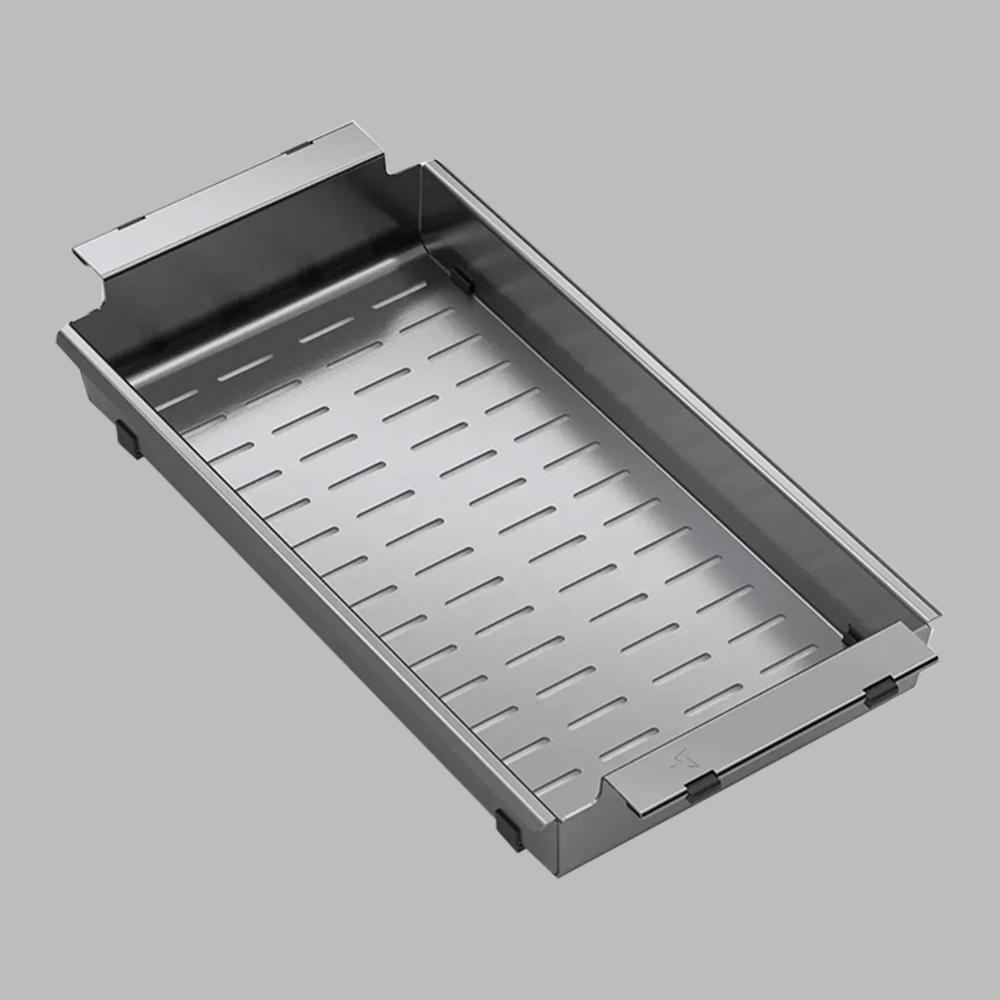 VASCHETTA FORATA GUN METAL
